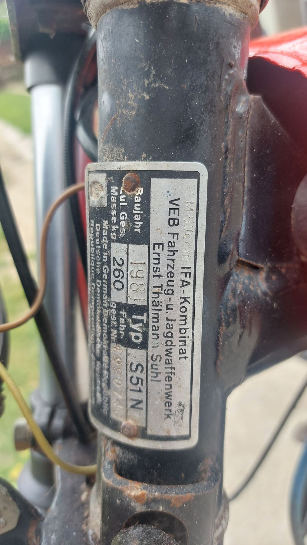 SIMSON S51N, 3. kp