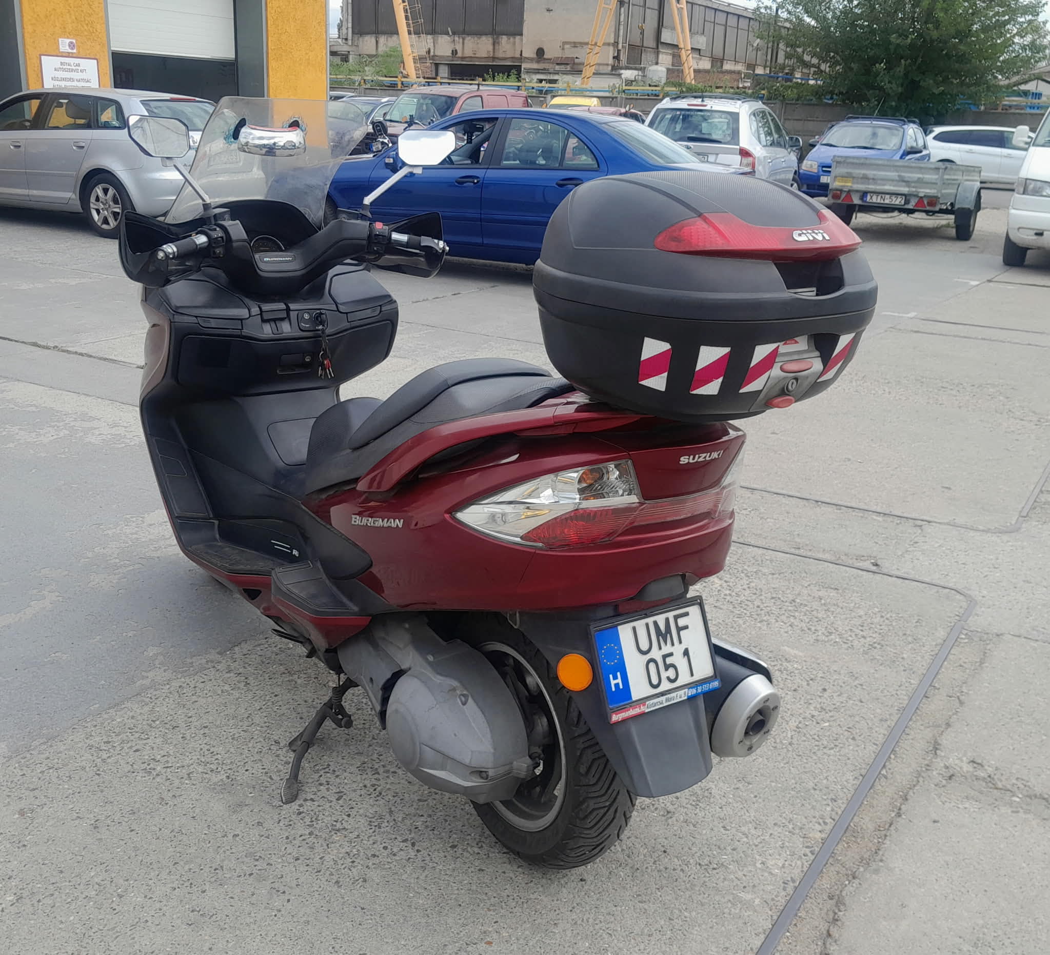 SUZUKI AN400 BURGMAN, 2. k�p