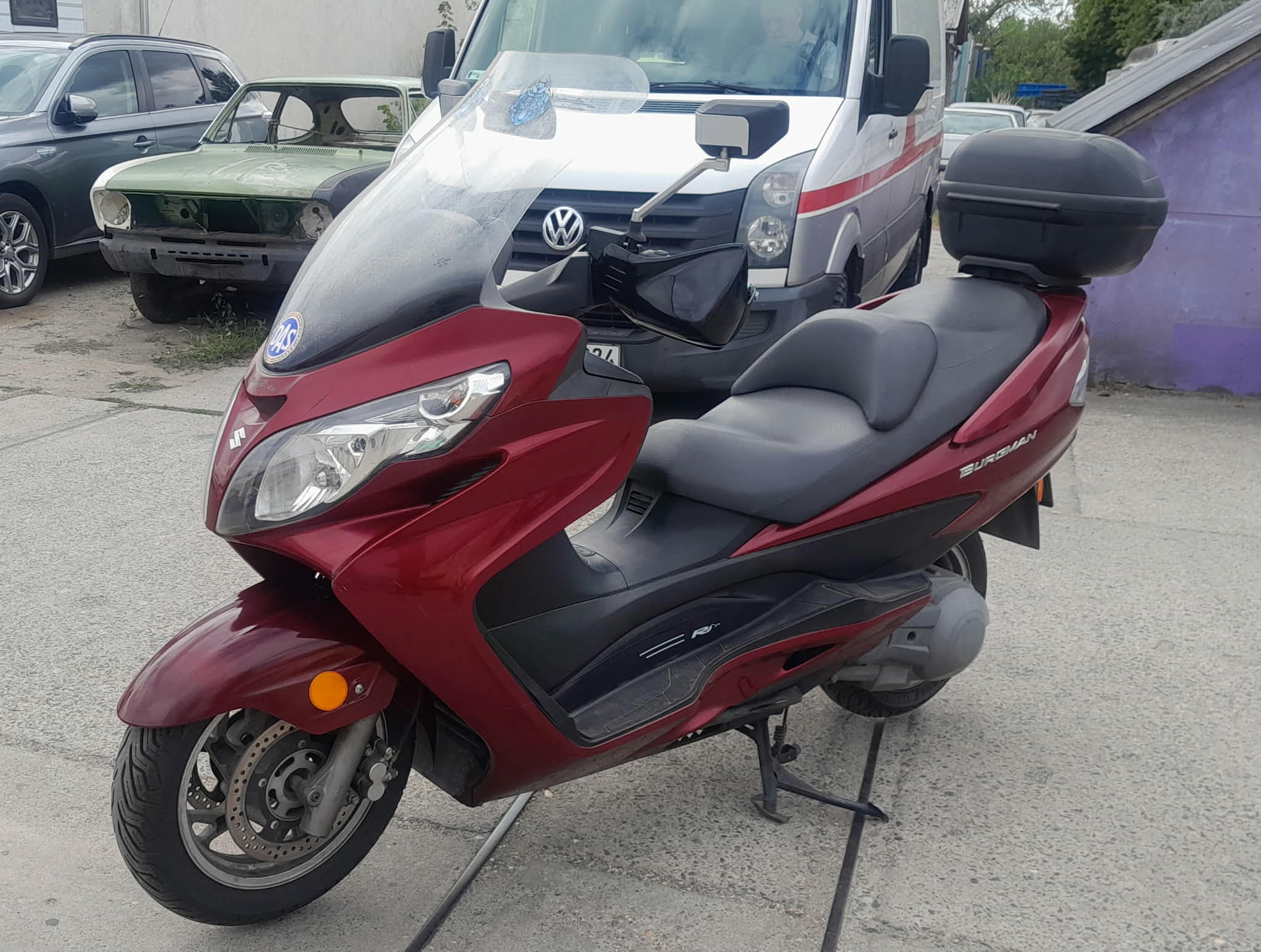 SUZUKI AN400 BURGMAN, 6. k�p