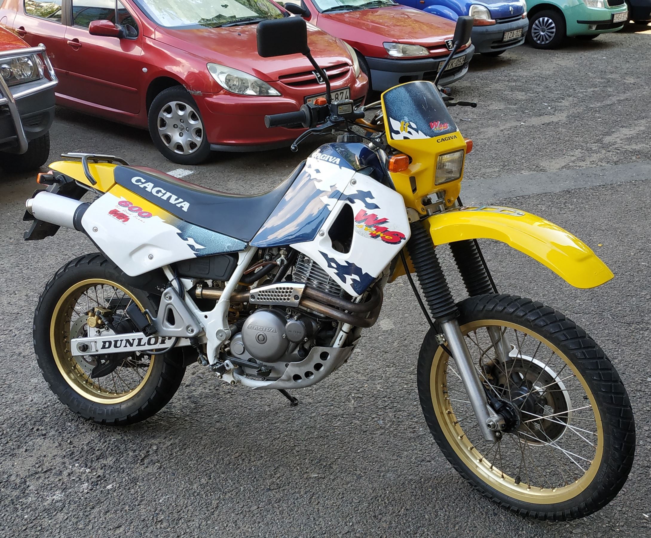 CAGIVA W16, 1. kp